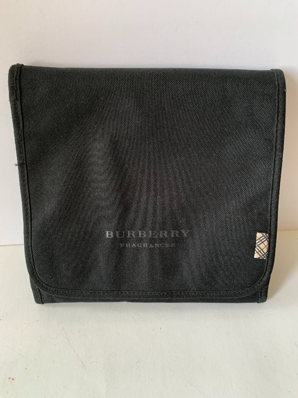 Burberry Fragrances Toiletry Travel Black Hanging Folding Compartment Bag - Picture 1 of 12